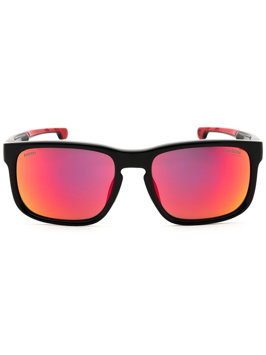 Carrera x Ducati CARDUC 001/S Black Red Mirror Sunglasses 57MM